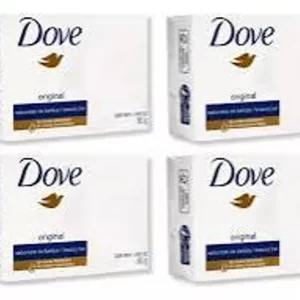 D.3.6. Jabón en Barra Dove Original Blanco 90 grs/ Pack de 4 unidades. $995 c/u.