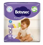 O.1.7. 80 Pañales Babyse Premium M (4 Paquetes) - Imagen 2