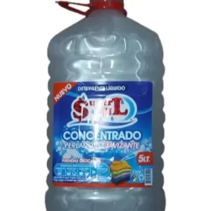 F.1.6. Detergente 5 lt Supermil Blanco Con Suavizante Perlado.