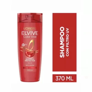 D.2.8. Shampoo Pelo Teñido Elvive 370ml.