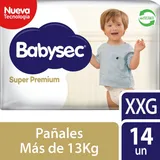 O. Babysec Pañales XXG Super Premium, 8 Paquetes (112 uds).