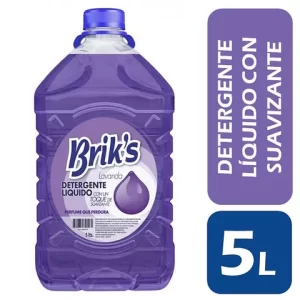 F.2.4. Detergente 5 lt Briks Lavanda con Suavizante.