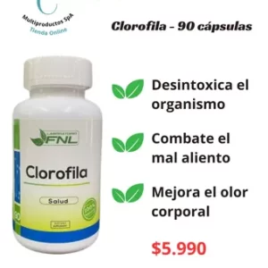 B.1.1. Clorofila 500 mg 90 cápsulas FNL.