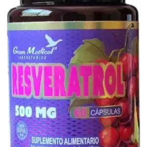 B.0.3. Resveratrol 500 mg 60 cápsulas.