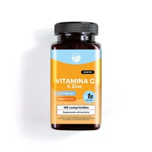 B.5.2. Vitamina C + Zinc 1000 mg. 120 Comprimidos Natural Farm.