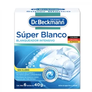 I.0.9. Dr. Beckmann Súper Blanco Blanqueador Intensivo Six Pack 40 gr.
