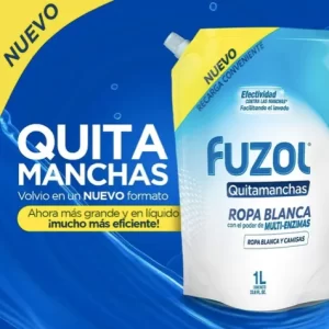 I.0.4. Fuzol Quitamanchas Ropa Blanca 1 litro.