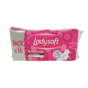 D.5.2. Toalla higiénica Ladysoft Ultradelgada 16 uds con alas