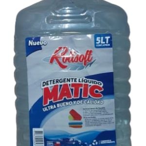 F.1.1. Detergente Matic Rollsoft 5 Litros Blanco
