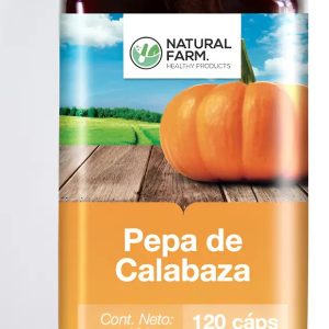 B.4.2. Pepa de Calabaza 120 1000 mg Cápsulas Blandas Natural Farm.