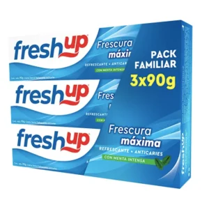 D.0.8. Tripack Pasta dental Fresh Up Frescura Maxima 90grs