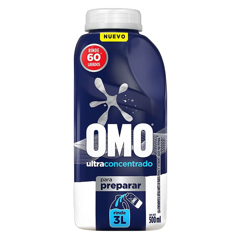 F.3.5. Detergente 500 ml Omo Ultra Concentrado para diluir.
