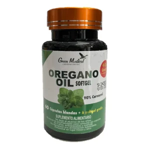 B.0.5.2. Aceite de Orégano 66 Cáps blandas Green Medical. SKU:RR0501