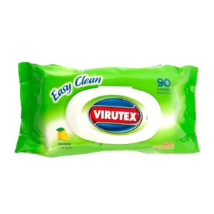 H.1.9.2. Toallitas Virutex Desinfectante Easy Clean 90 un. Limón