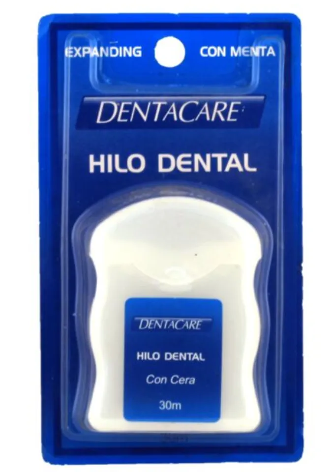 D.0.1. Hilo dental con cera y menta DentaCare 30m.