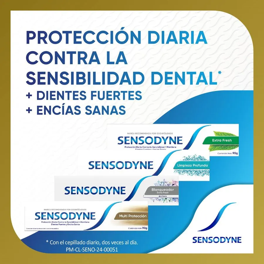 D.0.7. Pasta dental Sensodyne Multi Proteccion 90 g - Imagen 2